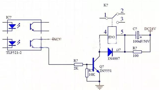 繼電器驅動電路