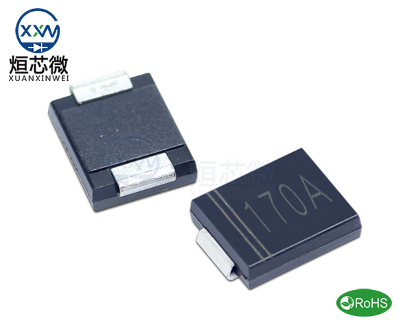 1.5SMC170A參數(shù),TVS二極管1.5SMC170A瞬態(tài)抑制二極管